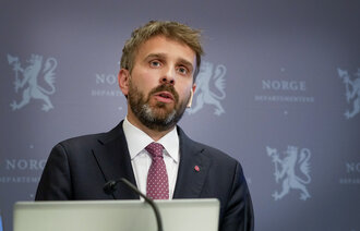Bildet viser helseminister Jan Christian Vestre.