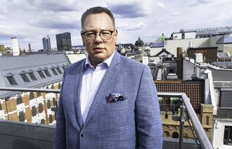 Bildet viser 2. nestleder Kai Øivind Brenden i NSF.