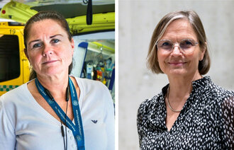 bilde av karen-anne stordal og agnes landstad