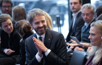 Bildet viser helse- og omsorgsminister Jan Christian Vestre.