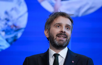 Bildet viser helseminister Jan Christian Vestre.