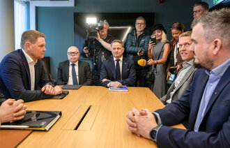 Bildet er fra meklingen mellom Fellesforbundet og Norsk Industri.