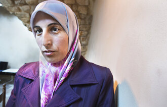 Hanan, syrisk flyktning i Libanon