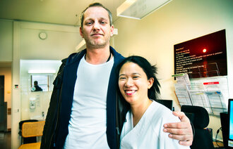 Frank Ryghaug og Kelly Flores