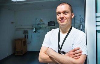 Sykepleier Eirik A. Stokke