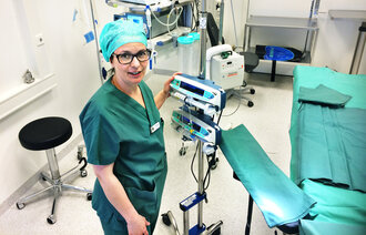 Therese Jenssen Finjarn, leder i Anestesisykepleiernes Landsgruppe av NSF