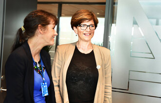 Anne-Kari Bratten og Eli Gunhild By