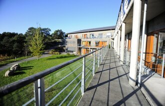 Bildet viser Bjørgvin DPS fra utsiden.