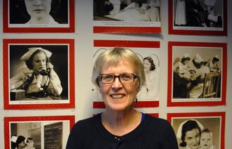 Portrett av Åshild Fause, førsteamanuensis ved Institutt for helse- og omsorgsfag på Universitetet i Tromsø.