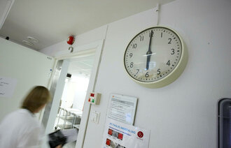 Klokke på avdeling