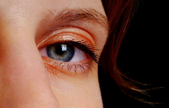 Nærbilde av en dames blikk