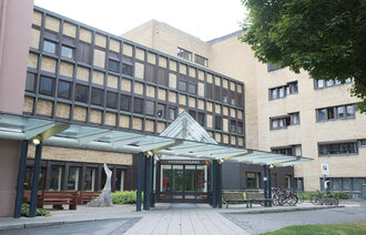 Hovedinngang Telemark Sykehus, Skien