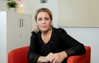 Bildet viser kommunepsykolog i Askøy, Ingrid Orre