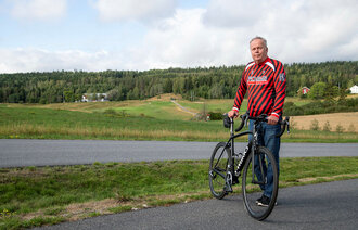 Bildet viser Leif Haugen