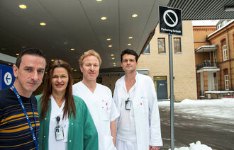 Bilde viser Sasa Katadzic, Alma Ferhatovic, Frode Beisland og Anders B. Martinsen.