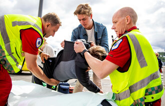 Førstehjelpsdemonstrasjon