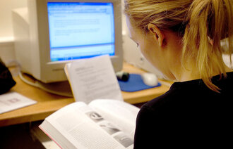 Studenter ved Høyskolen Diakonova i Oslo.