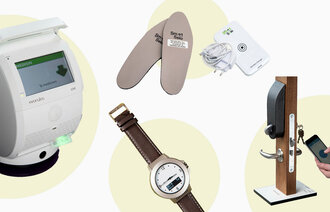 Eksempler på produkter som er representative for velferdsteknologi.