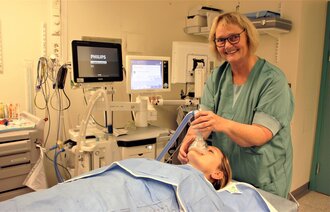 Bildet viser Anne-Marie Sæther.