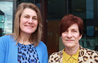 Liv Ødbehr og Eva Nilsen