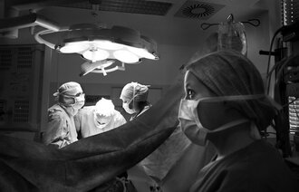 Bilde fra operasjonsstua