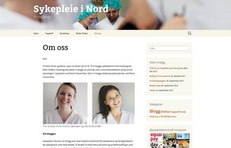 Skjermbilde av Sykepleie i Nord