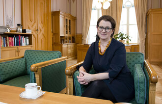 Tone W. Trøen (H). Stortingspresident.