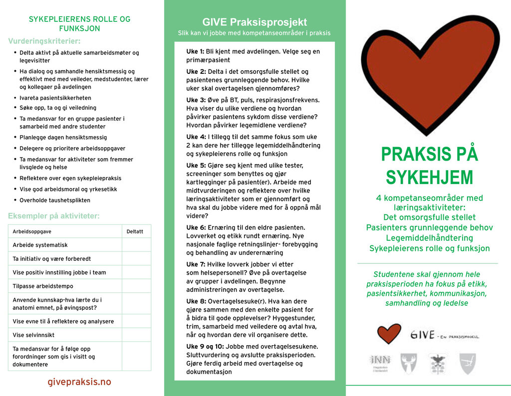 Første side av lommefolderen