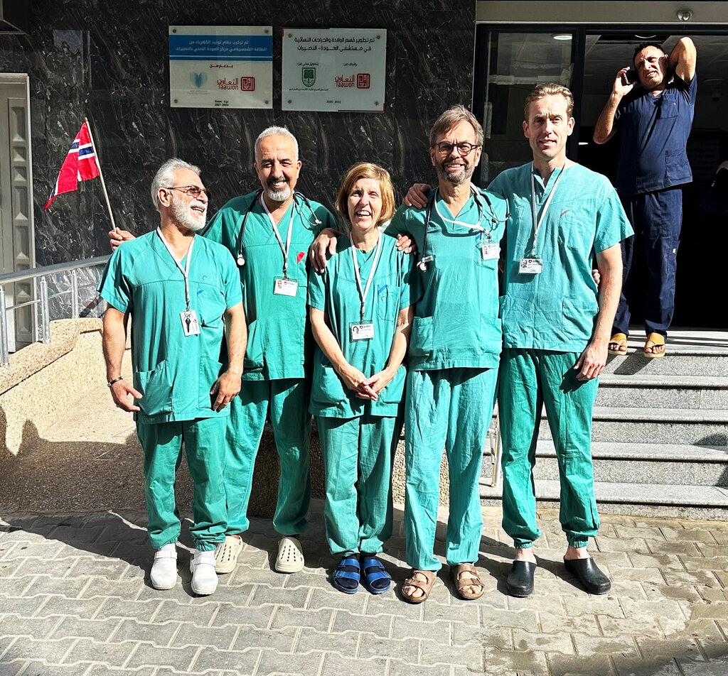 Norwac-teamet i Gaza