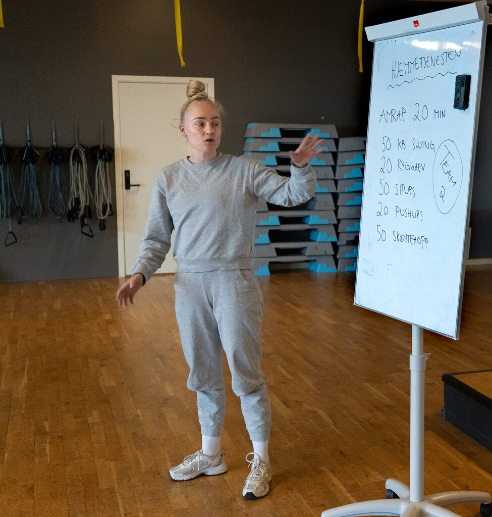 bildet viser instruktør Live Anfinsen Haaland