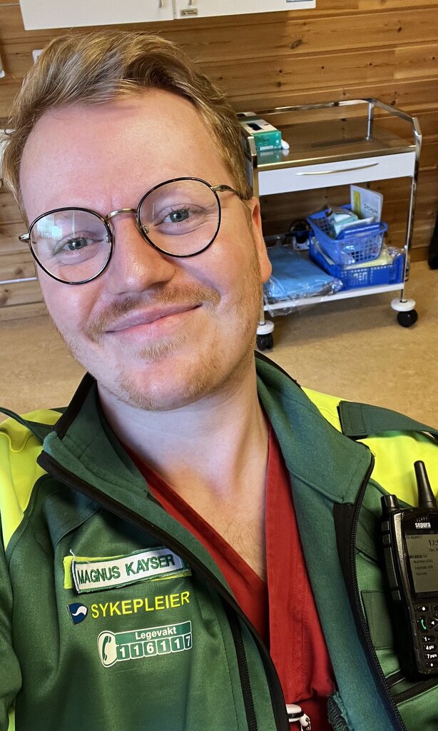 Bildet viser Magnus D Kayser