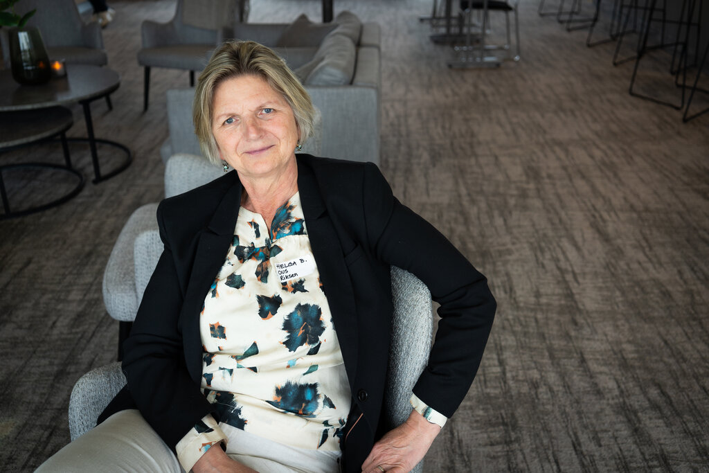 bildet viser Helga Bruaset