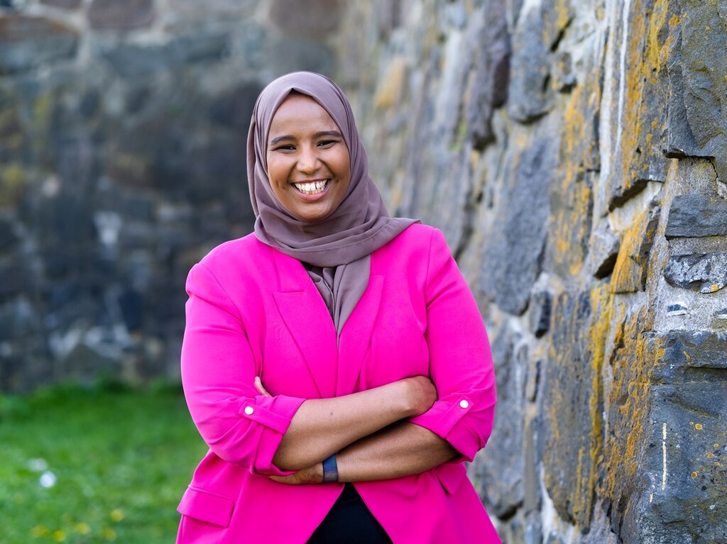 bildet viser Marian Hussein