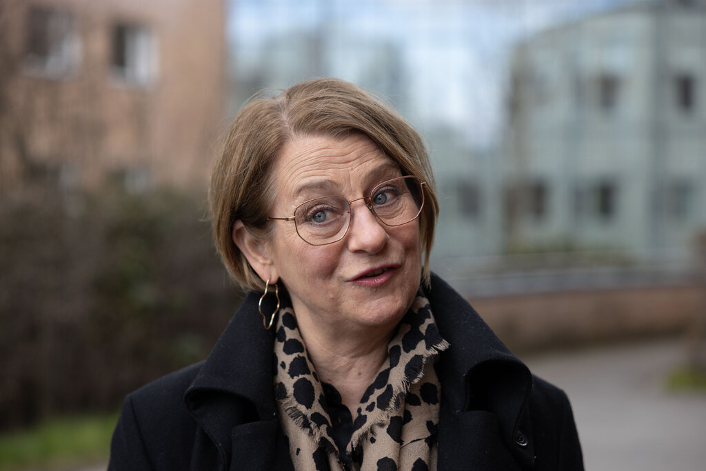 Bildet viser Tone W. Trøen.