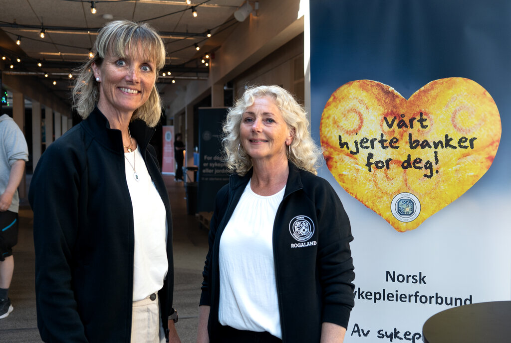 Bildet viser Siri Rugland Ree og Margrethe Olsen Reianes
