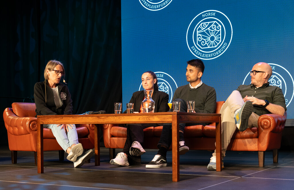 bildet viser sofasamtalen