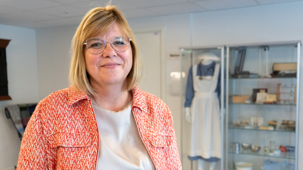 bildet viser Linda Jørgensen