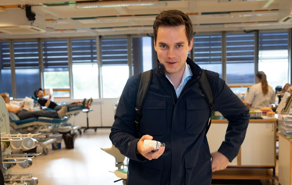 bildet viser Kristian Eivindsen