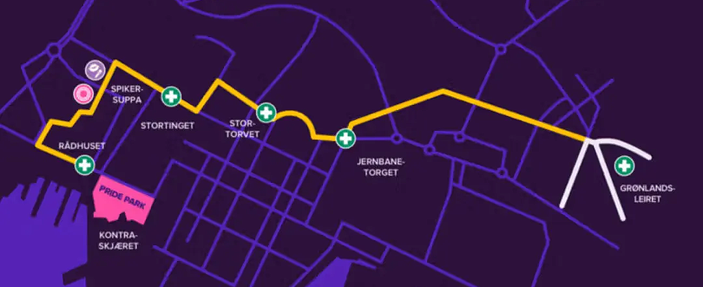 bilde av prideparaden