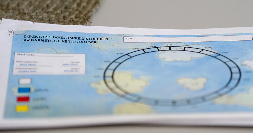 Bilde viser en søvnklokke