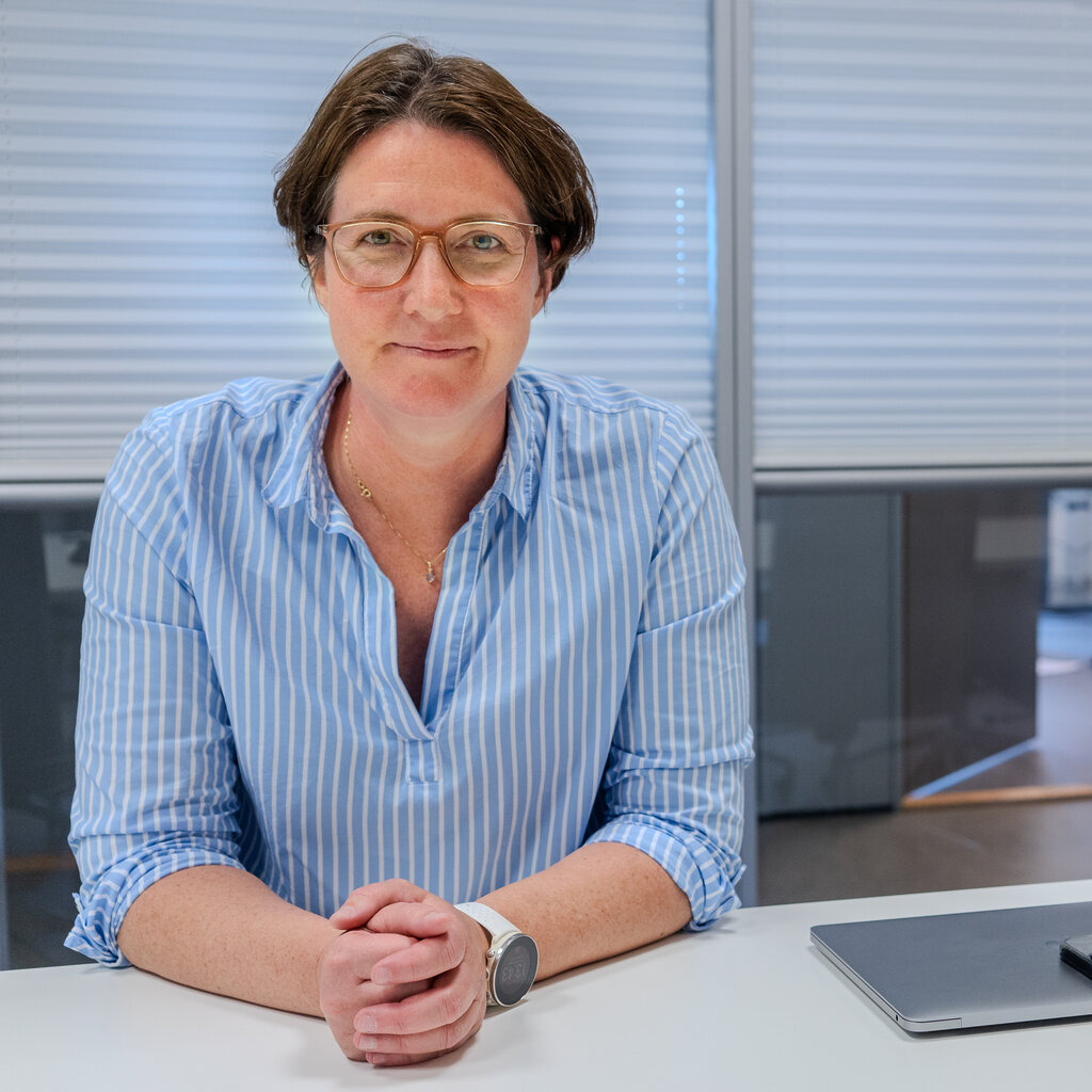 bildet viser Camilla Finsand