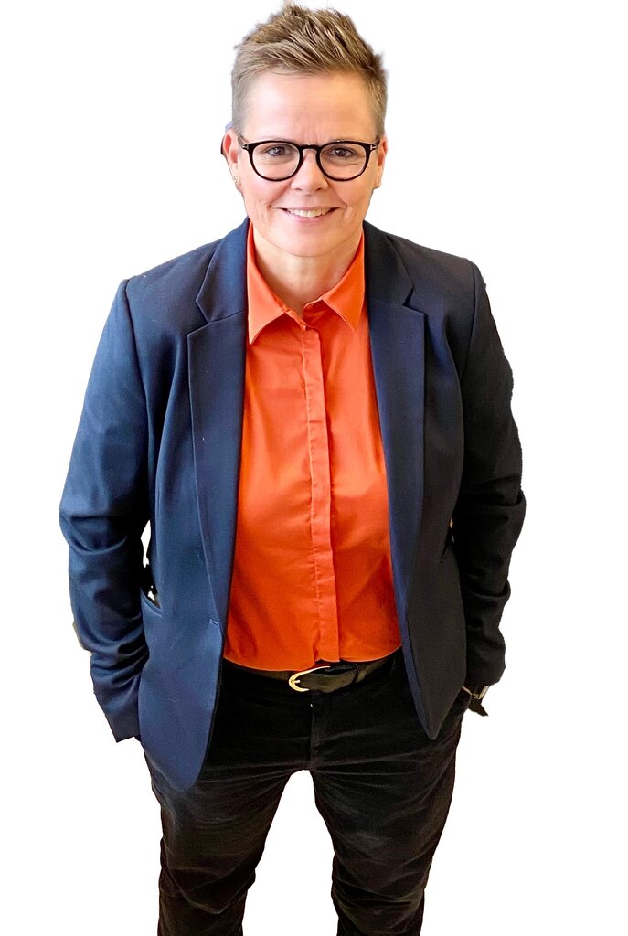 bildet viser Evy Fjellstad