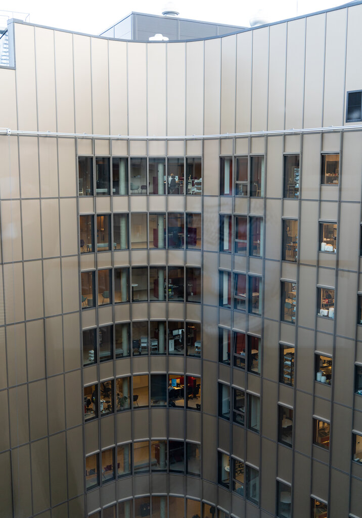 bildet viser utsikten til korridorpasientene på SUS