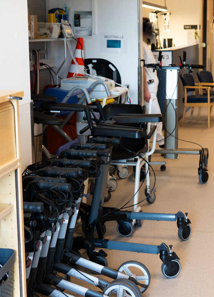 bildet viser bortstuet akuttralle