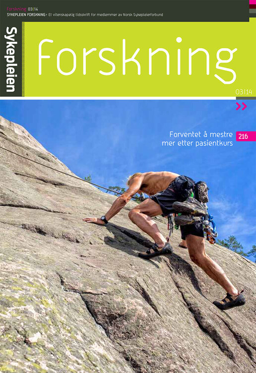 Forside Forskning nr. 3 2014