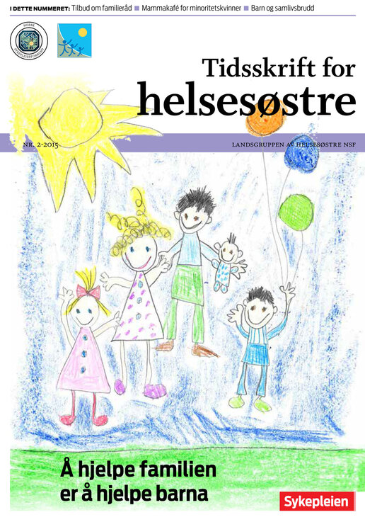 Forside Tidsskrift for helsesøstre nr. 2–2015