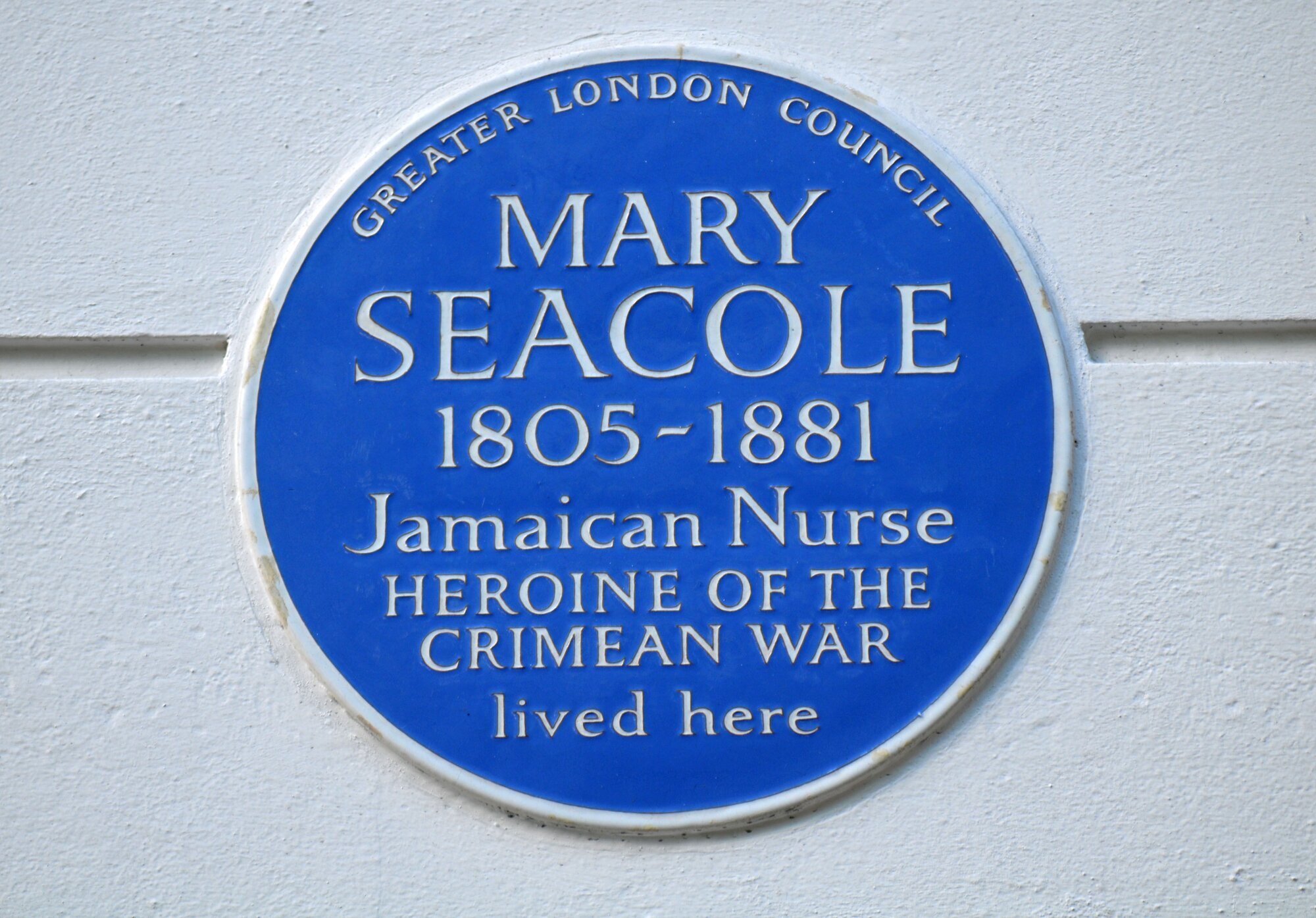 Seacole-plakett