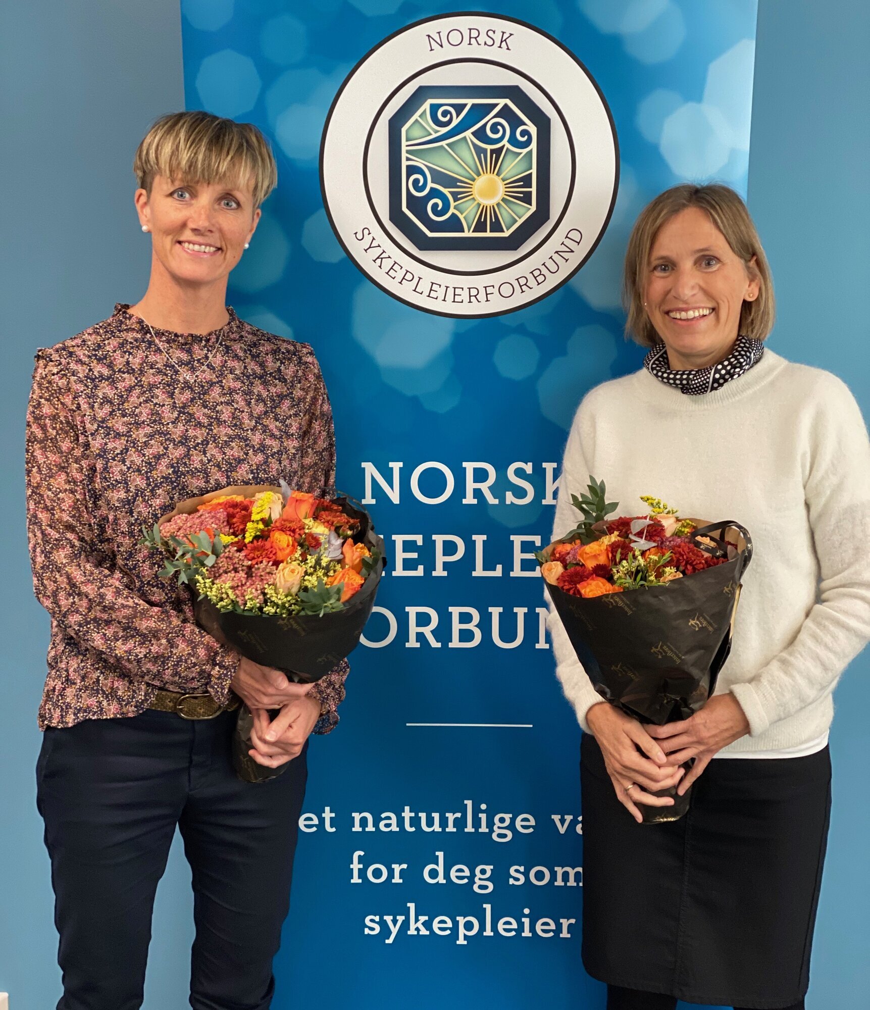 leder og nestleder i Rogaland NSF bildet viser leder og nestleder i Rogaland NSF