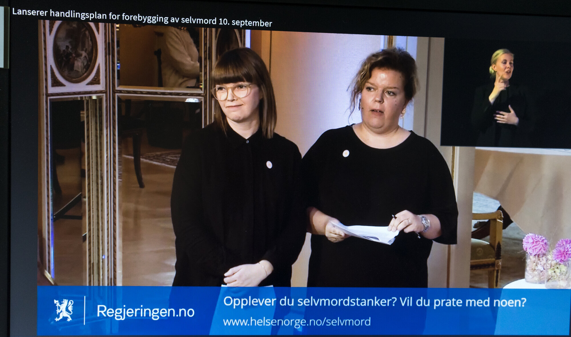 bildet viser Cecilie Ramona og Else Kåss Furuseth