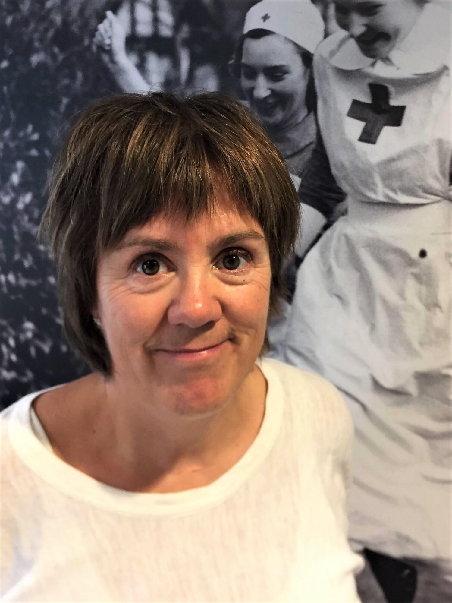 bildet viser Linda Lavik, fylkesleder i NSF Viken